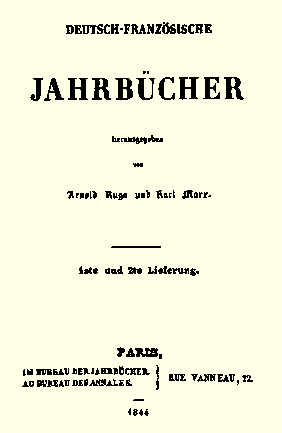 Deutsch-Französische Jahrbücher