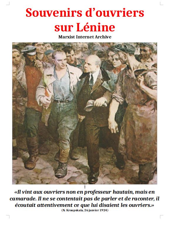 Souvenirs sur Lénine