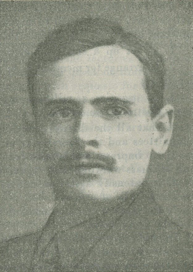 Illustrated portrait of A. A. Andreyev