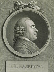 Retrato Johann Bernhard Basedow